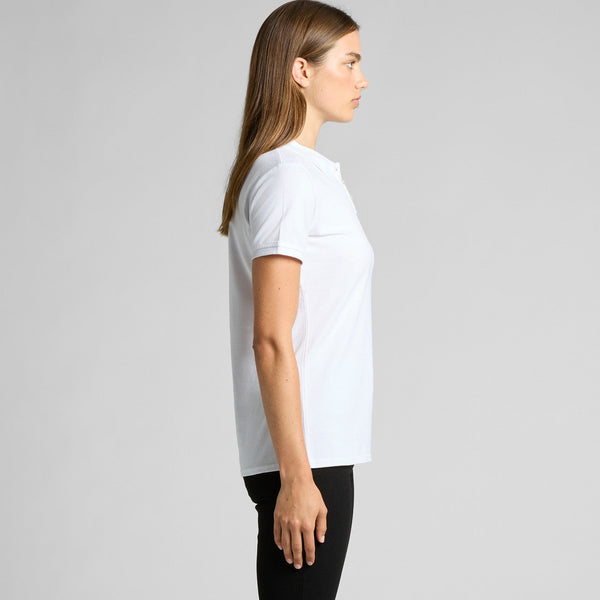 AS Colour Women's Pique Polo | 4411 (Black)