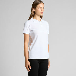AS Colour Women's Pique Polo | 4411 (Black)