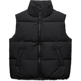 AS Colour 4592 Wo's Puffer Vest - Front View | color:Black|view:front