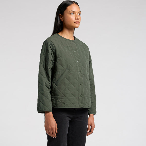 AS Colour Women's Quilted Jacket | 4525 (Bone)