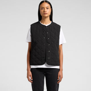 AS Colour Women's Quilted Vest | 4431 (Black)