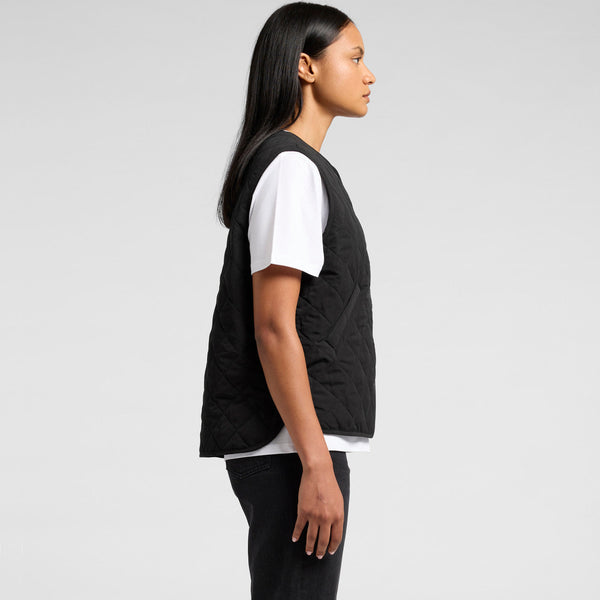 AS Colour Women's Quilted Vest | 4431 (Black)
