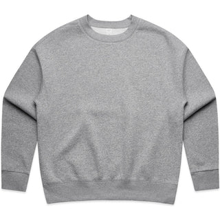 AS Colour 4160 Wo's Relax Crew - Front View | color:Grey Marle|view:front