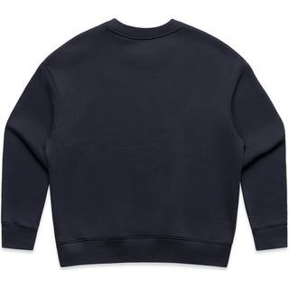 AS Colour 4160 Wo's Relax Crew - Back View | color:Ink Blue|view:back
