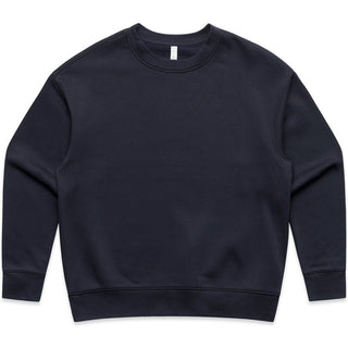 AS Colour 4160 Wo's Relax Crew - Front View | color:Ink Blue|view:front