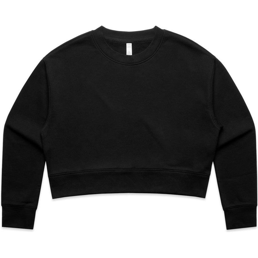 AS Colour Women's Relax Crop Crew | 4169 (Black)