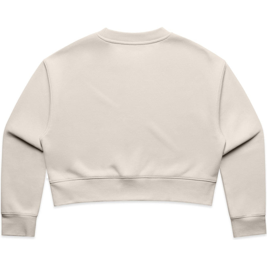 AS Colour Women's Relax Crop Crew | 4169 (Bone)