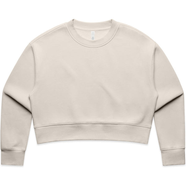 AS Colour Women's Relax Crop Crew | 4169 (Bone)