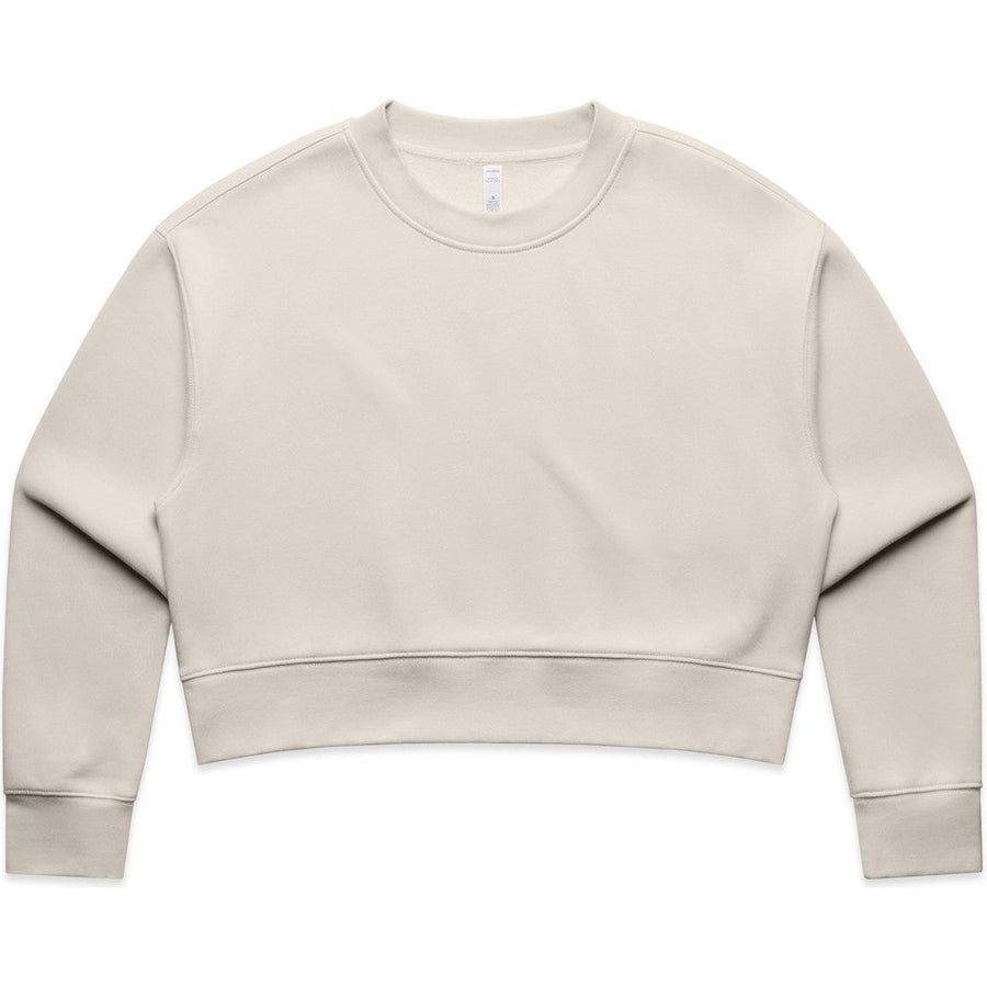 AS Colour Women's Relax Crop Crew | 4169 (Bone)