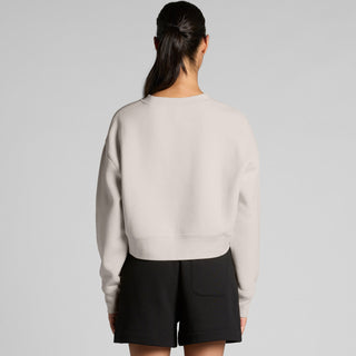 AS Colour Women's Relax Crop Crew | 4169 (Bone)