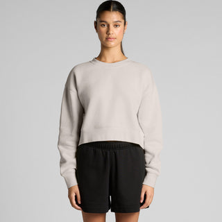 AS Colour Women's Relax Crop Crew | 4169 (Bone)