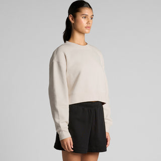 AS Colour Women's Relax Crop Crew | 4169 (Bone)