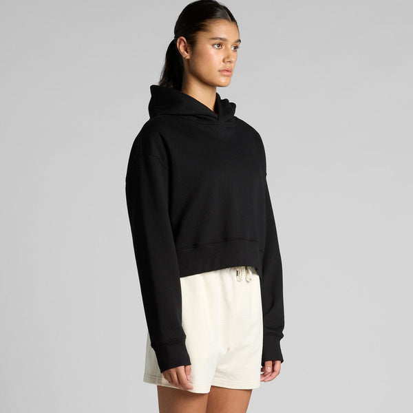 AS Colour Women's Relax Crop Hood | 4168 (Black)
