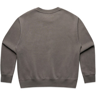 AS Colour 4165 Wo's Relax Faded Crew - Back View | color:Faded Grey|view:back