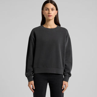 AS Colour Women's Relax Faded Crew | 4165 (Faded Black)