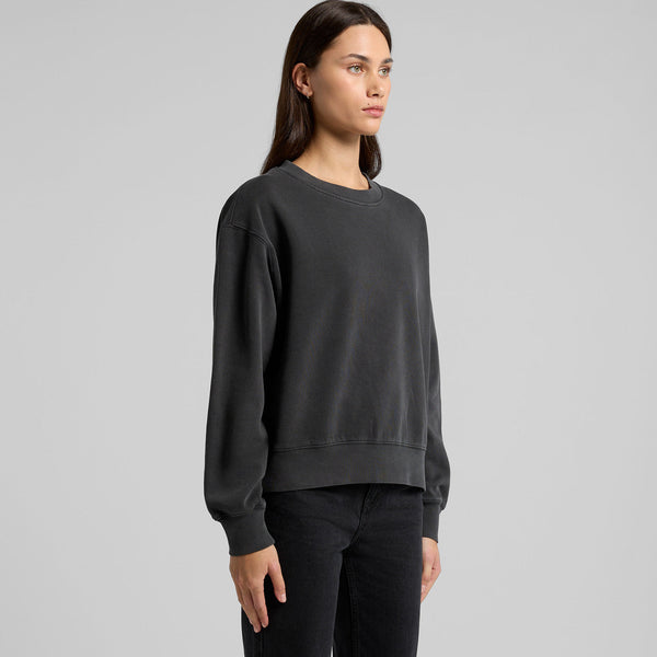 AS Colour Women's Relax Faded Crew | 4165 (Faded Black)