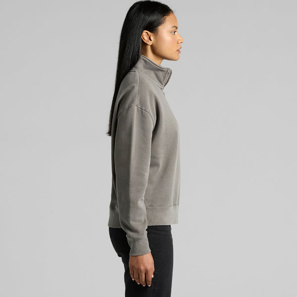 AS Colour Women's Relax Faded Half Zip | 4167 (Faded Grey)