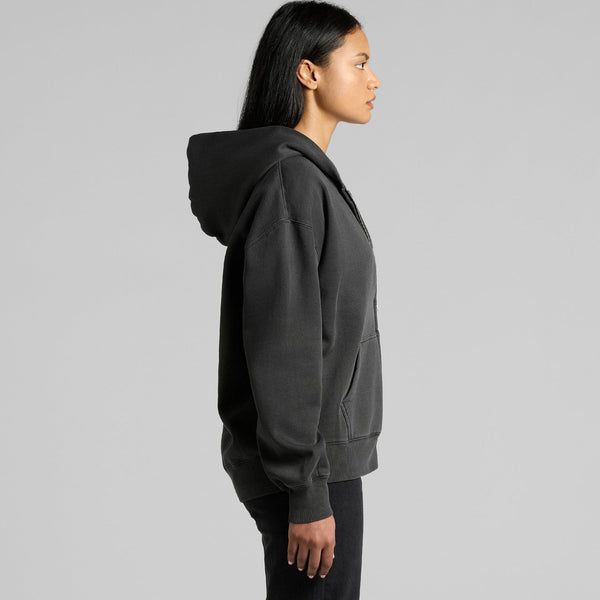 AS Colour Women's Relax Faded Zip Hood | 4170 (Faded Black)