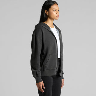 AS Colour Women's Relax Faded Zip Hood | 4170 (Faded Grey)