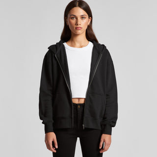 AS Colour Women's Relax Zip Hood | 4162 (Grey Marle)