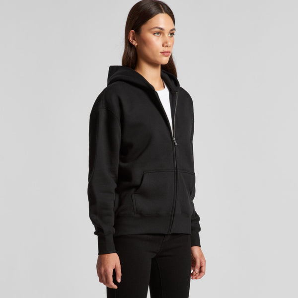 AS Colour Women's Relax Zip Hood | 4162 (Black)