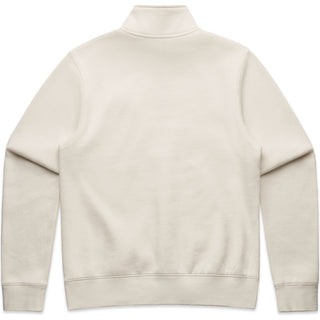 AS Colour 4125 Wo's Stencil Half Zip Crew - Back View | color:Ecru|view:back