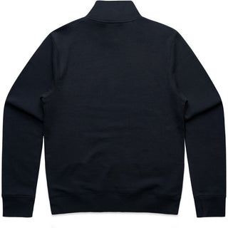 AS Colour 4125 Wo's Stencil Half Zip Crew - Back View | color:Navy|view:back