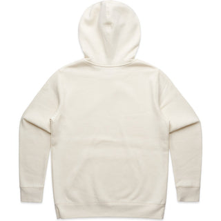 AS Colour 4102 Wo's Stencil Hood - Back View | color:Ecru|view:back