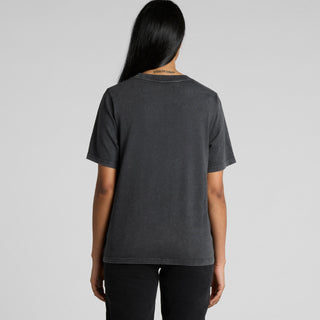AS Colour Women's Stone Wash Heavy Tee | 4085 (Grey Stone)