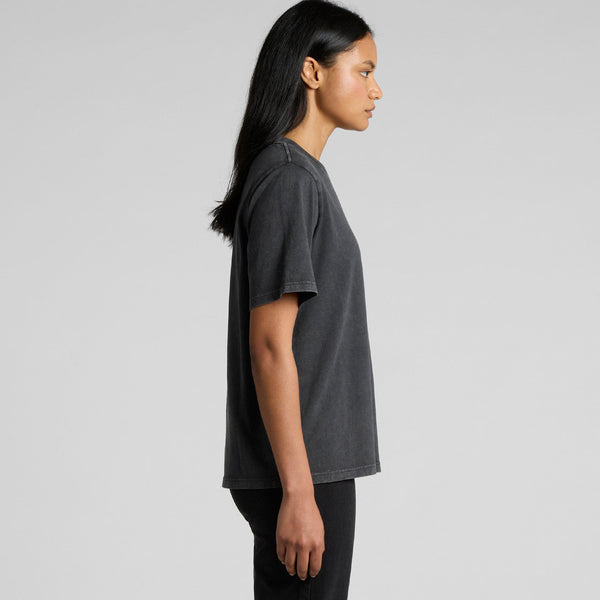 AS Colour Women's Stone Wash Heavy Tee | 4085 (Grey Stone)
