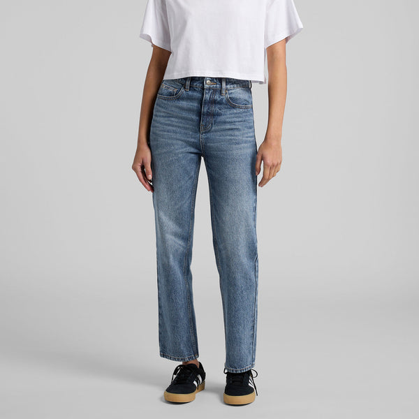 AS Colour Women's Straight Jeans | 4830 (Washed Blue)