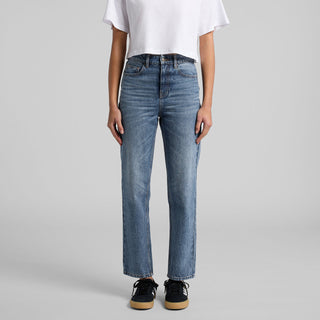 AS Colour Women's Straight Jeans | 4830 (Washed Blue)
