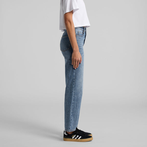 AS Colour Women's Straight Jeans | 4830 (Washed Blue)