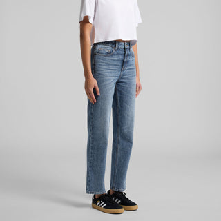 AS Colour Women's Straight Jeans | 4830 (Washed Blue)