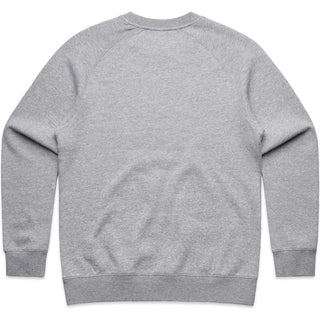 AS Colour 4100 Wo's Supply Crew - Back View | color:Grey Marle|view:back