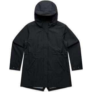 AS Colour 4526 Wo's Tech Jacket - Front View | color:Black|view:front