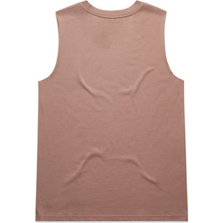AS Colour 4069 Wo's Upside Tank - Back View | color:Hazy Pink|view:back