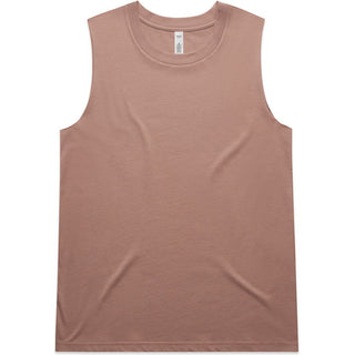 AS Colour 4069 Wo's Upside Tank - Front View | color:Hazy Pink|view:front
