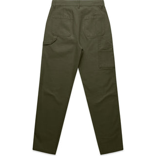 AS Colour 4927 Wo's Utility Pants - Back View | color:Army|view:back