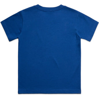 AS Colour 3061 Youth Classic Tee - Back View | color:Bright Royal|view:back