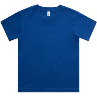AS Colour 3061 Youth Classic Tee - Front View | color:Bright Royal|view:front
