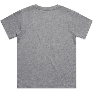 AS Colour 3061 Youth Classic Tee - Back View | color:Grey Marle|view:back