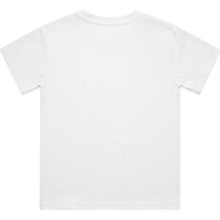 AS Colour 3061 Youth Classic Tee - Back View | color:White|view:back