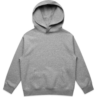 AS Colour 3037 Youth Relax Hood - Front View | color:Grey Marle|view:front