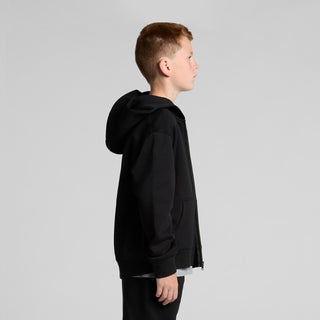 AS Colour Youth Relax Zip Hood | 3039 (Black)