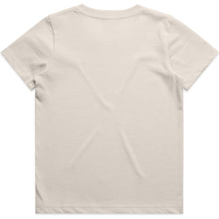 AS Colour 3006 Youth Staple Tee - Back View | color:Bone|view:back