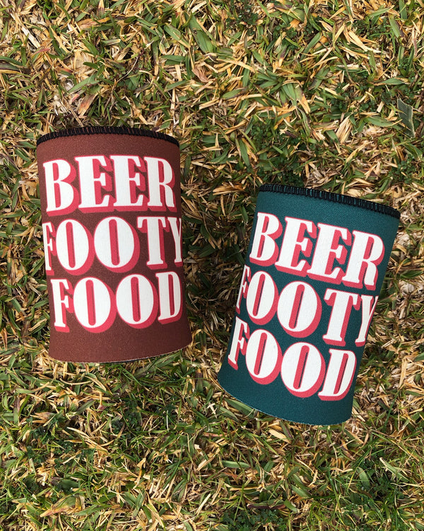 Beer Footy Food — Printwear case study