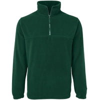 JB's Wear 3PH 1/2 Zip Polar - Front View | color:Bottle|view:front