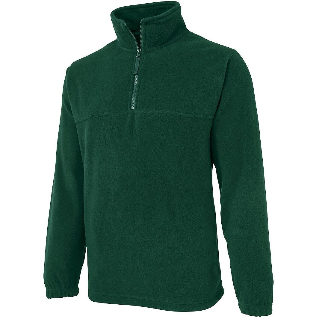 JB's Wear 3PH 1/2 Zip Polar - Side View | color:Bottle|view:side