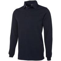 JB's Wear 3RT 2 Tone Rugby - Side View | color:Navy/Navy|view:side